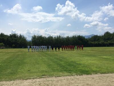 26日福島県ユースU-15県中地区予選試合前
